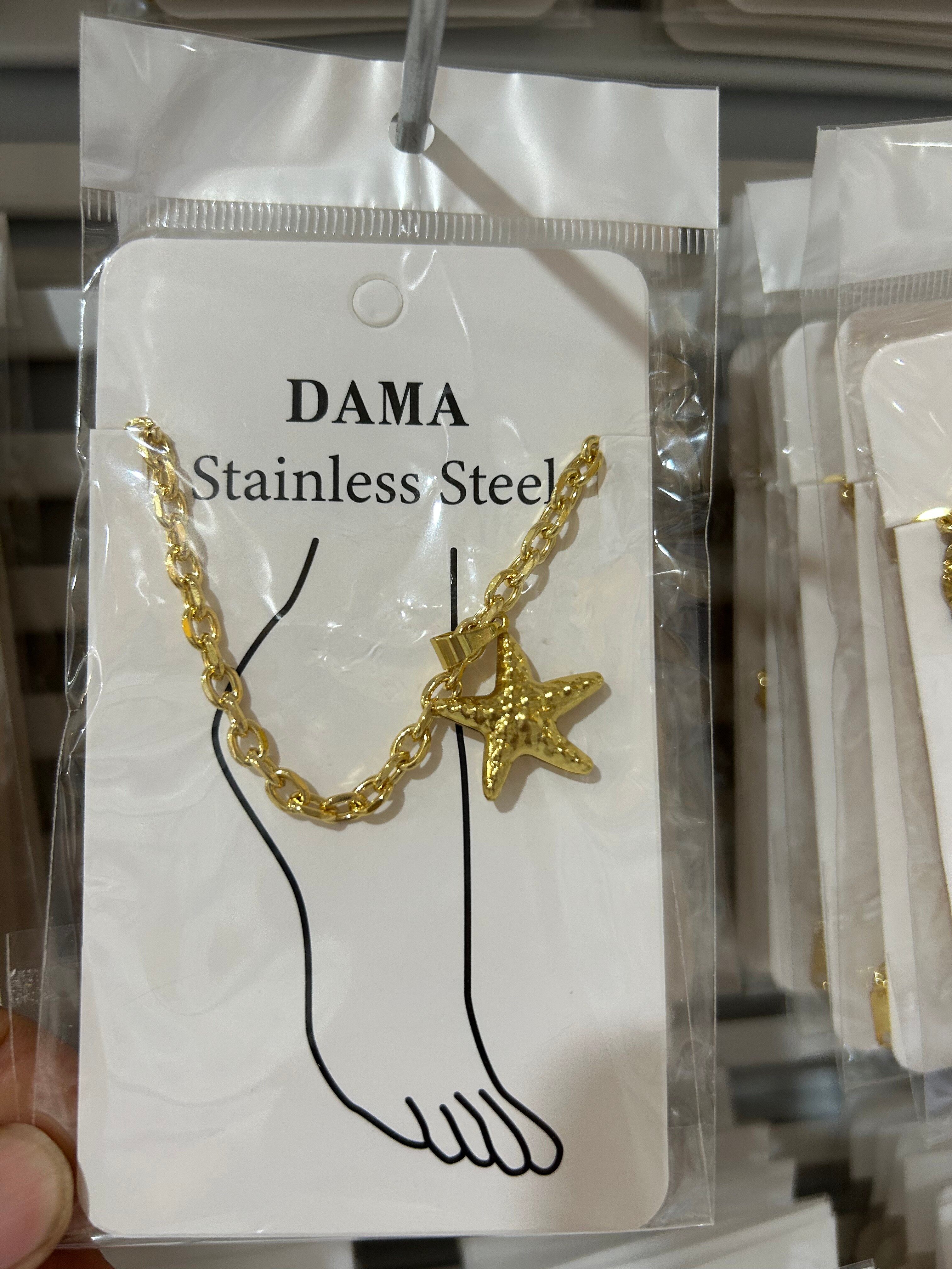 Stainless steel ankle chain