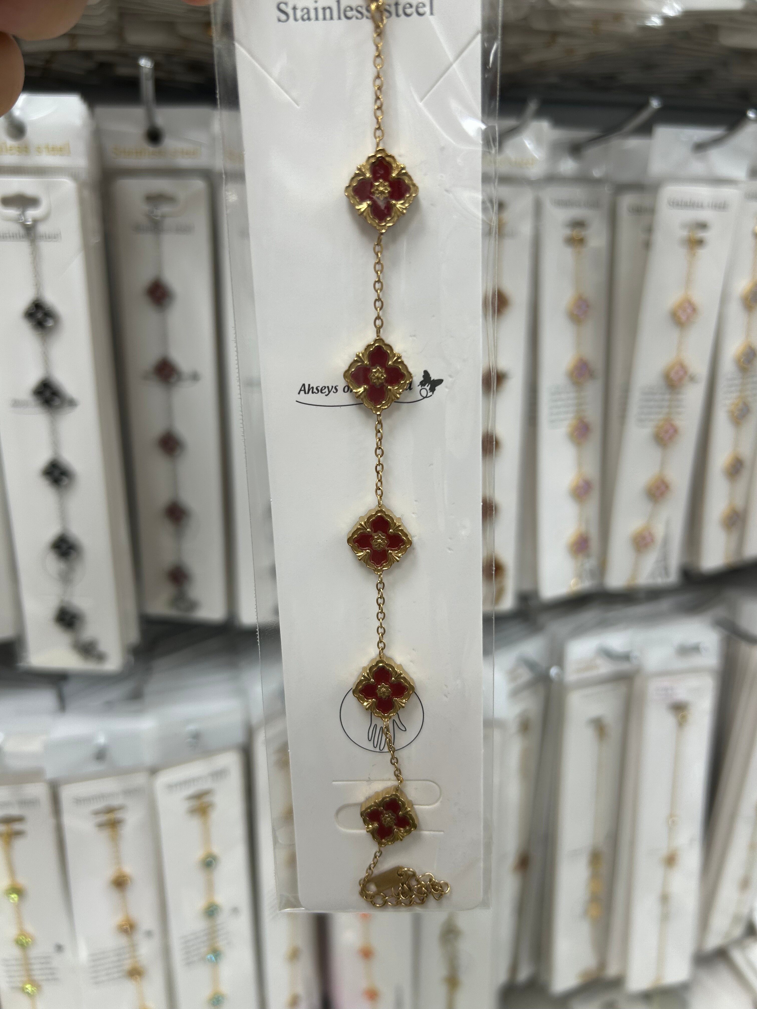 18k gold stainless steel non fading bracelet