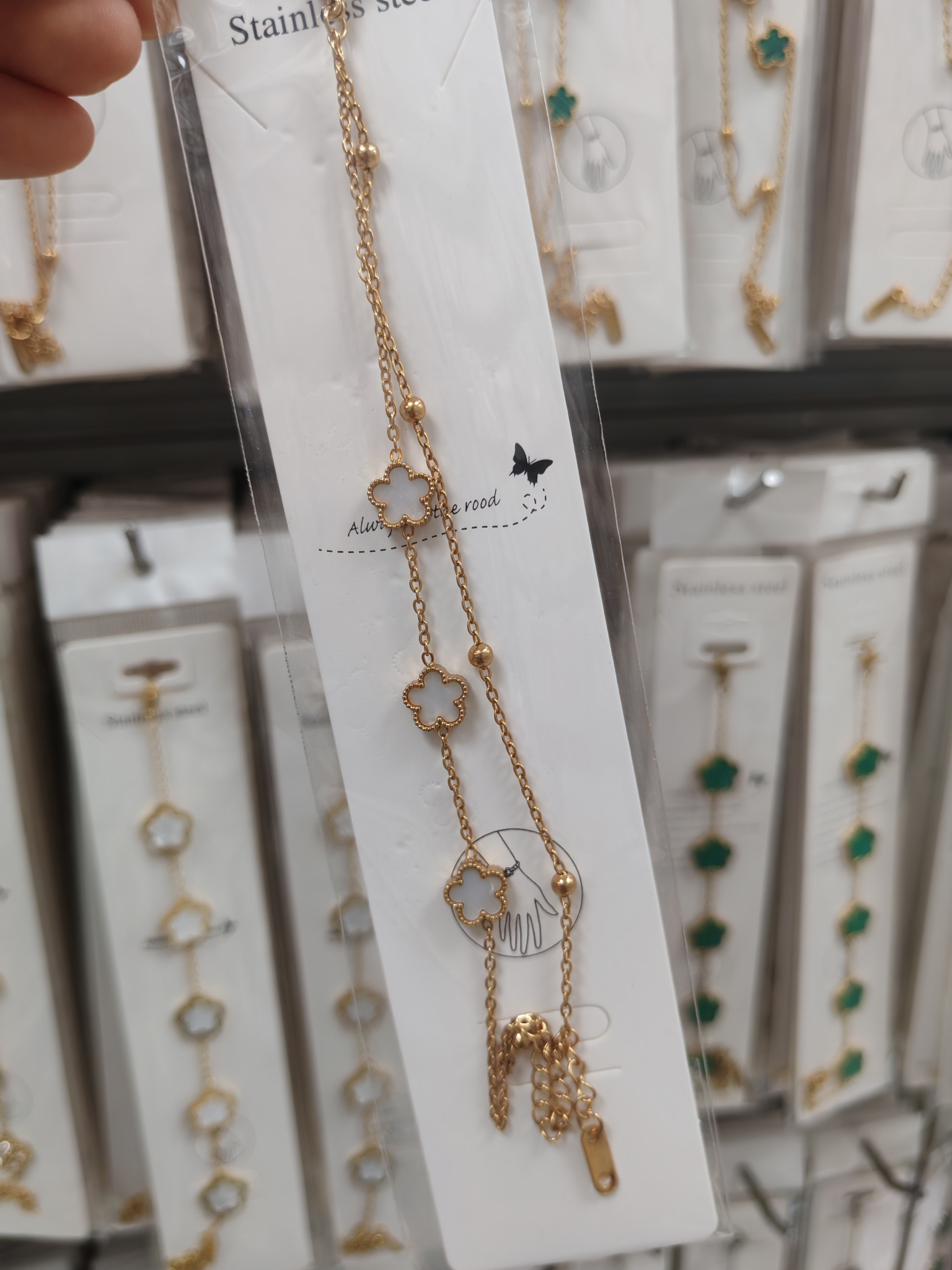 Stylish stainless steel bracelets A-06032