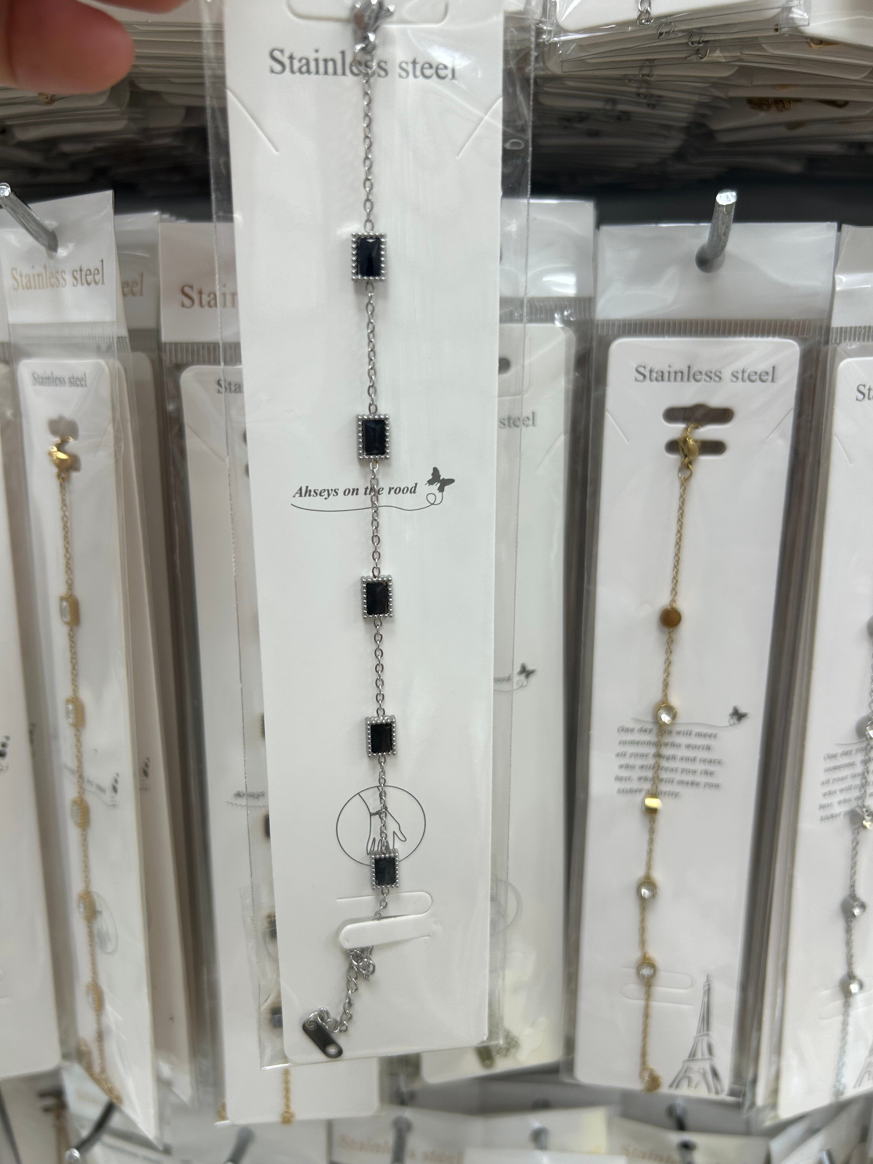 18k gold stainless steel non fading bracelet