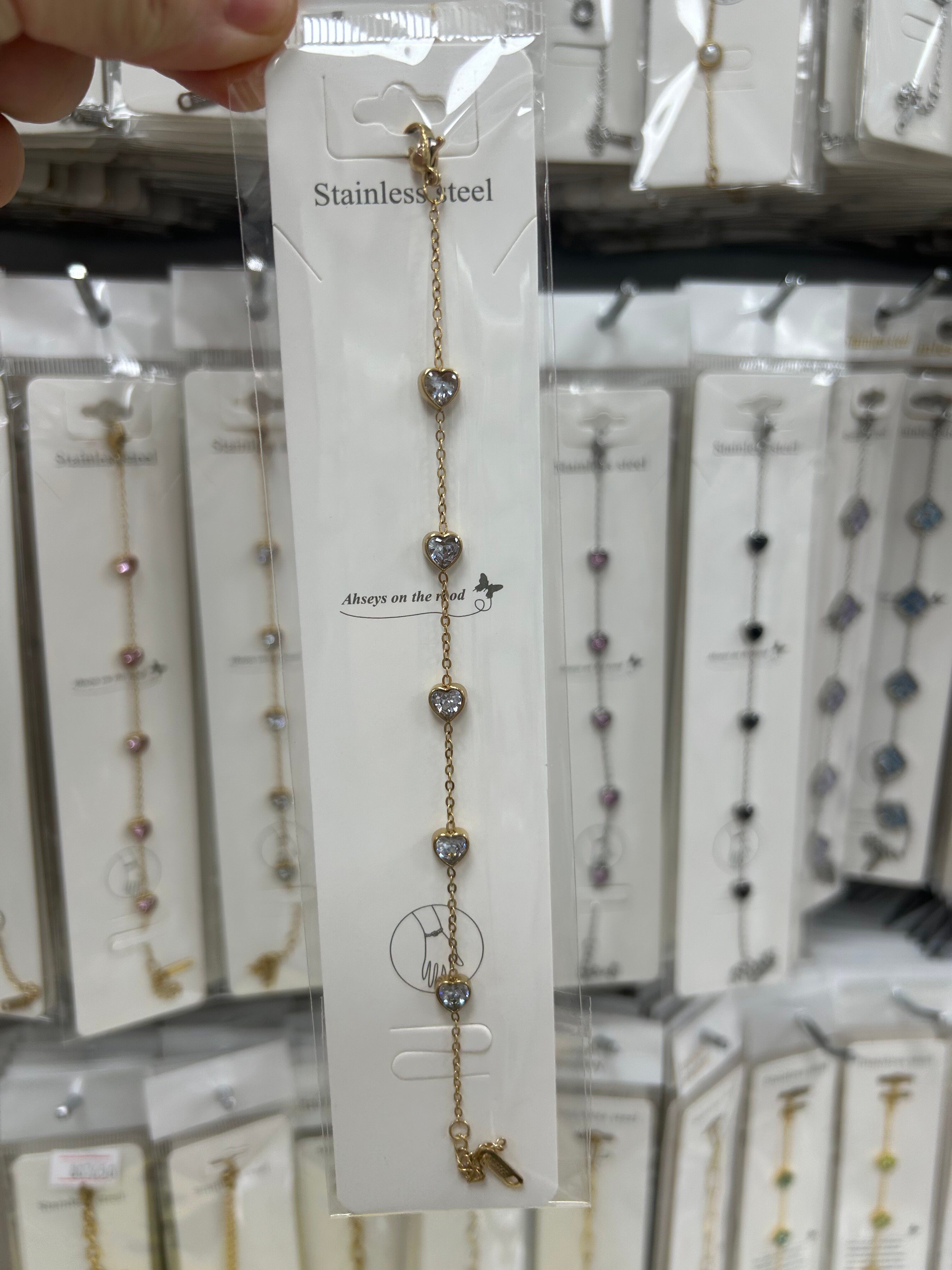 18k gold stainless steel non fading bracelet