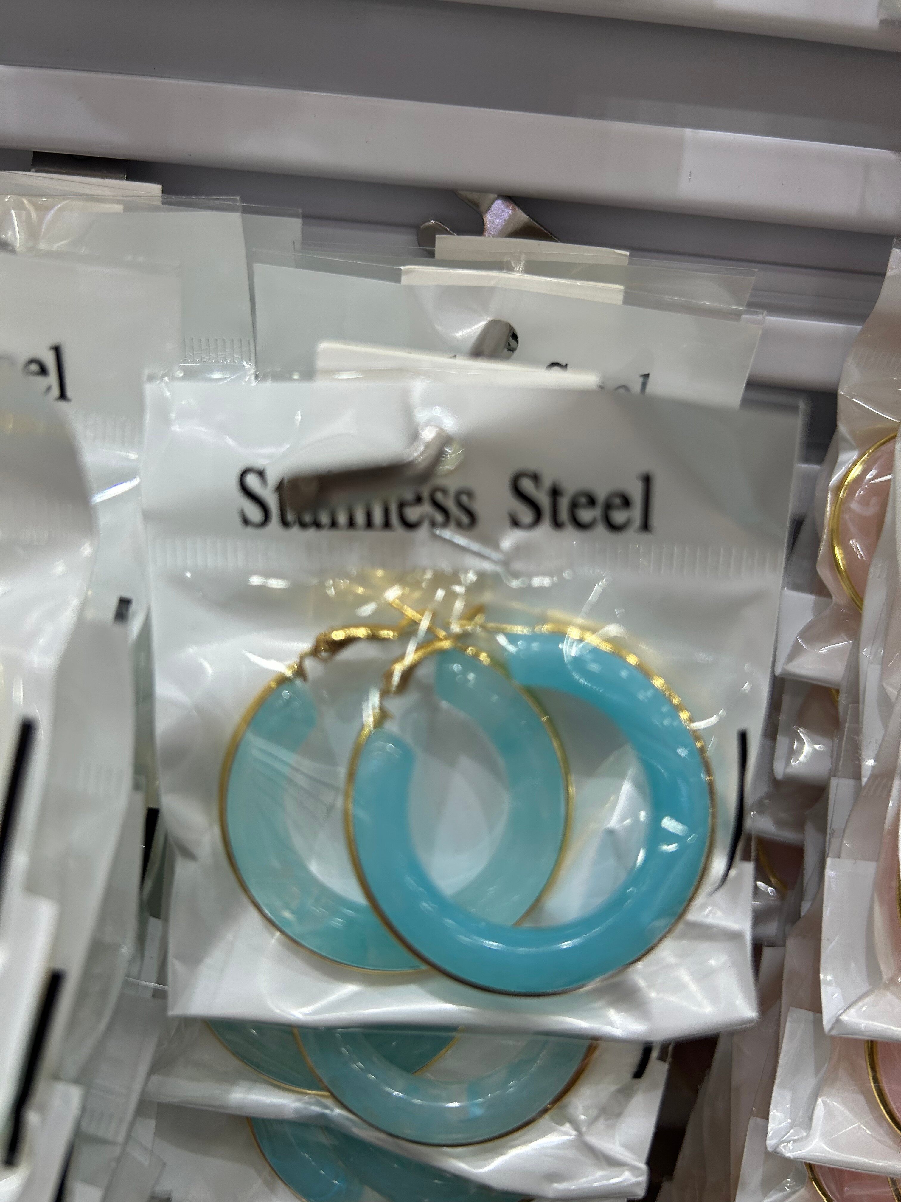 Resin earrings
