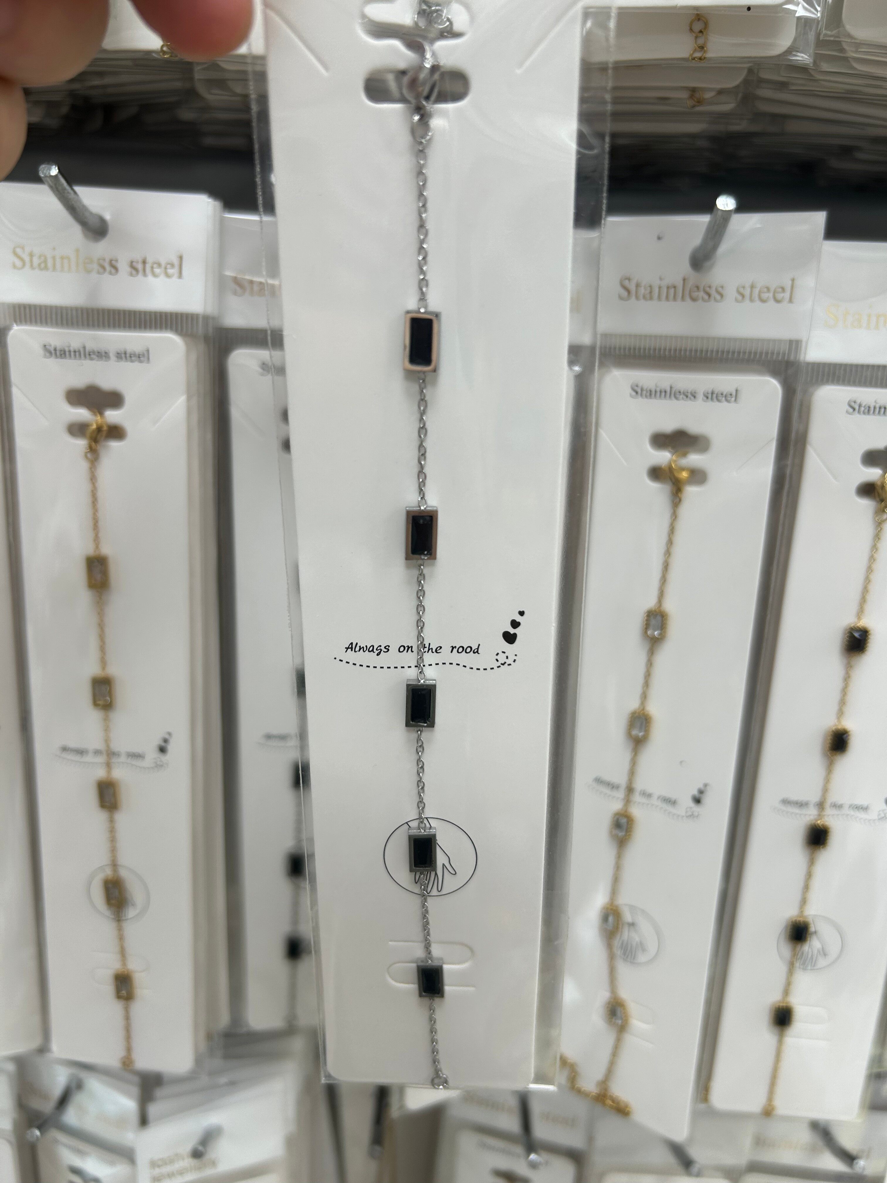 18k gold stainless steel non fading bracelet