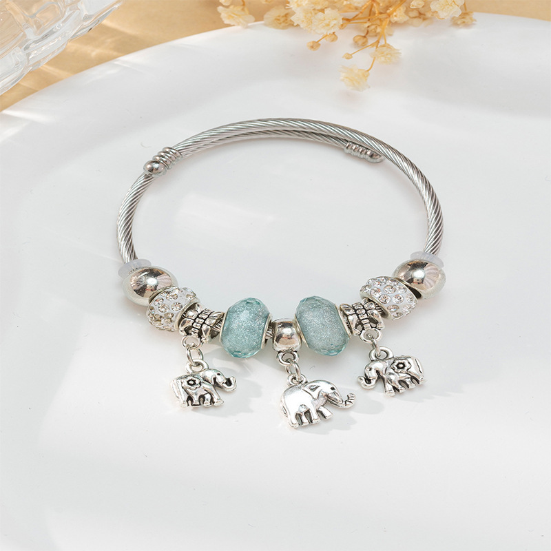 Pandora Bracelet, Beaded Bangles sku-15-13