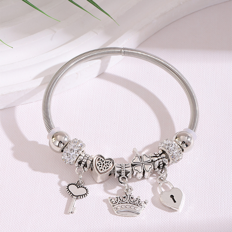 Pandora Bracelet, Beaded Bangles sku-3-3