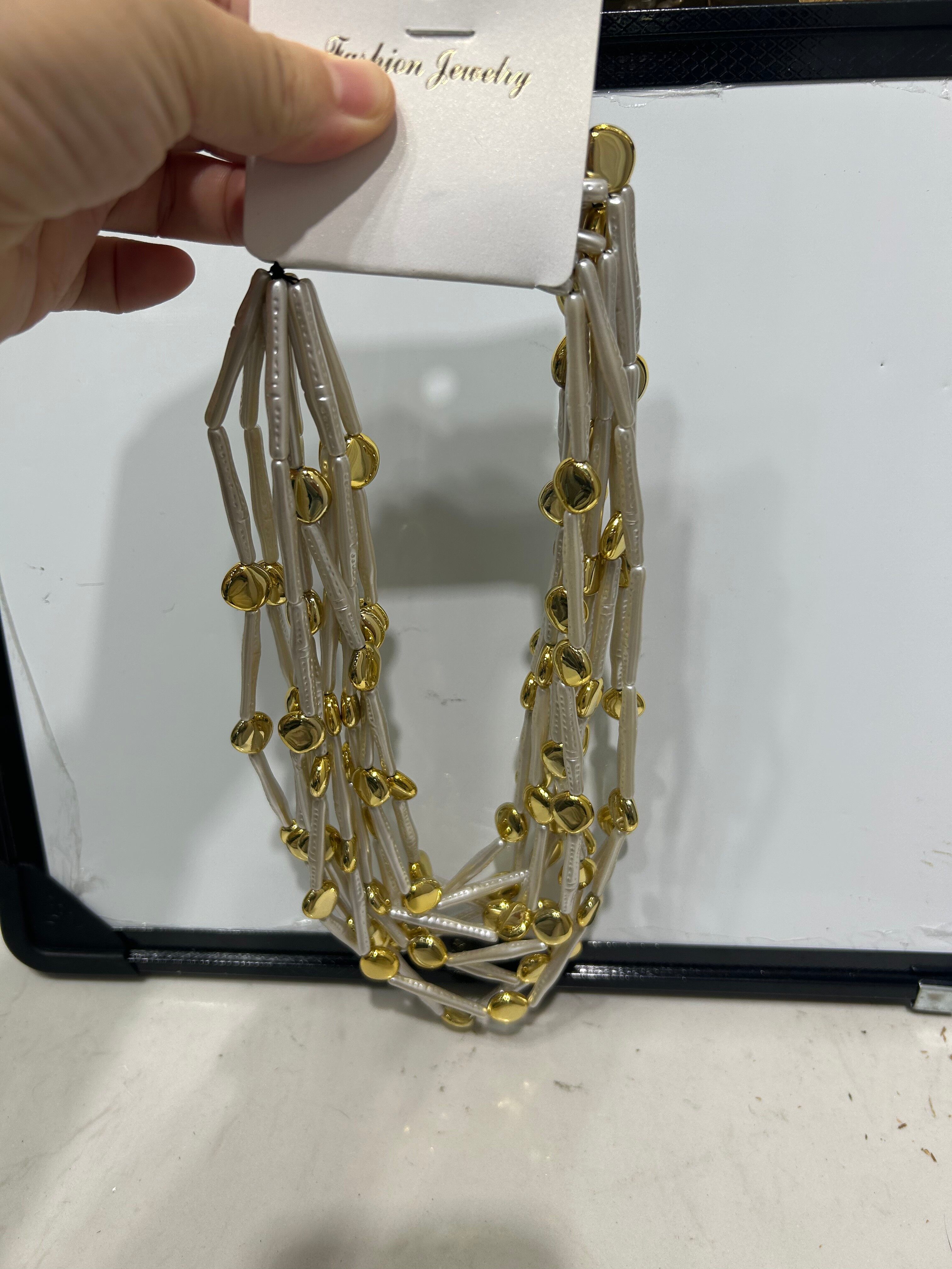 Bohemian style collarbone necklace