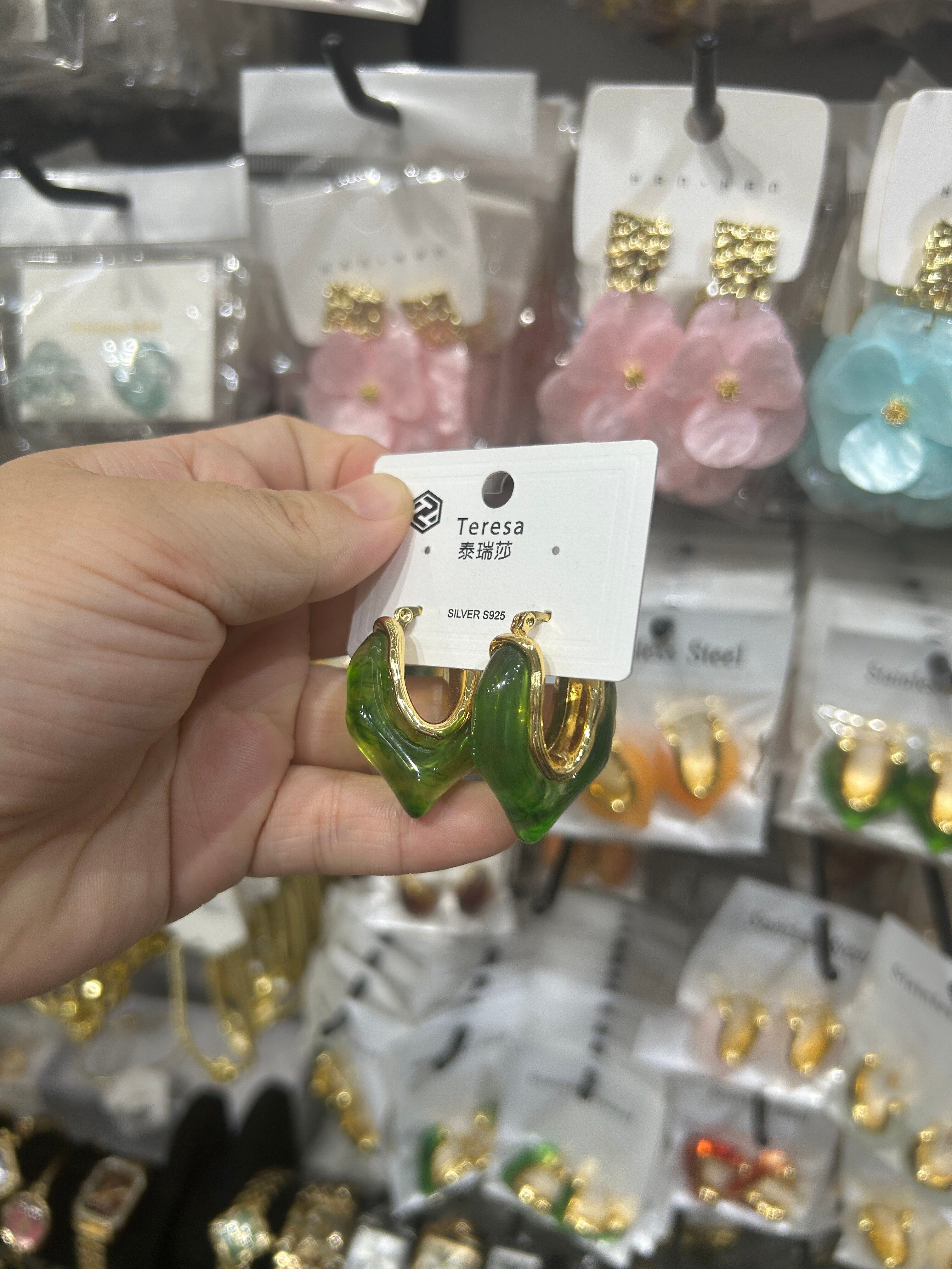 Resin earrings
