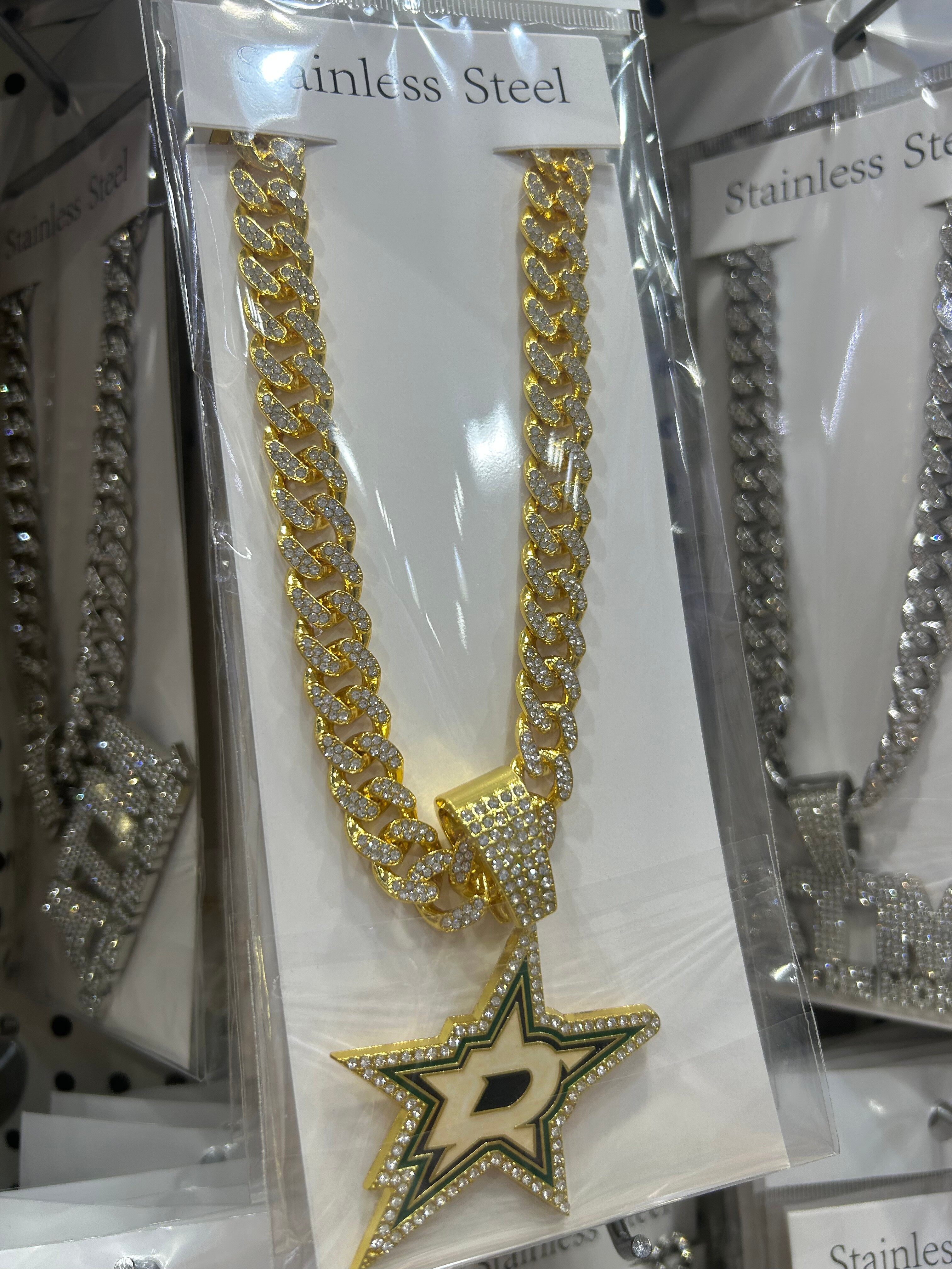 Men's alloy hip-hop necklace