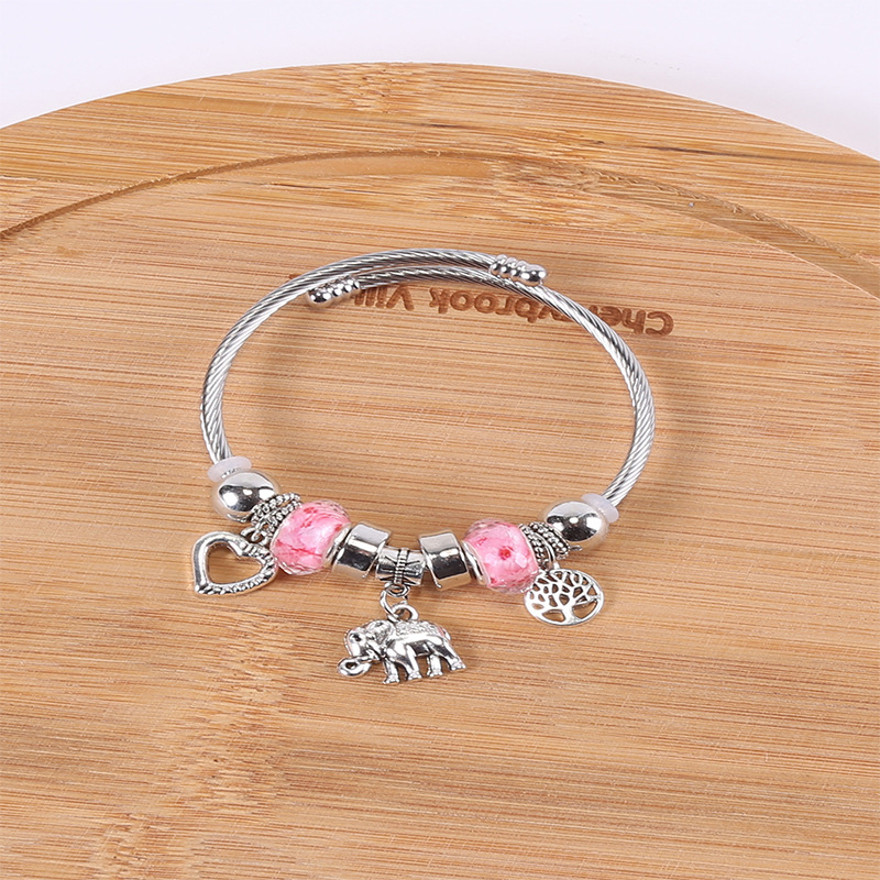 Pandora Bracelet, Beaded Bangles sku-19-15