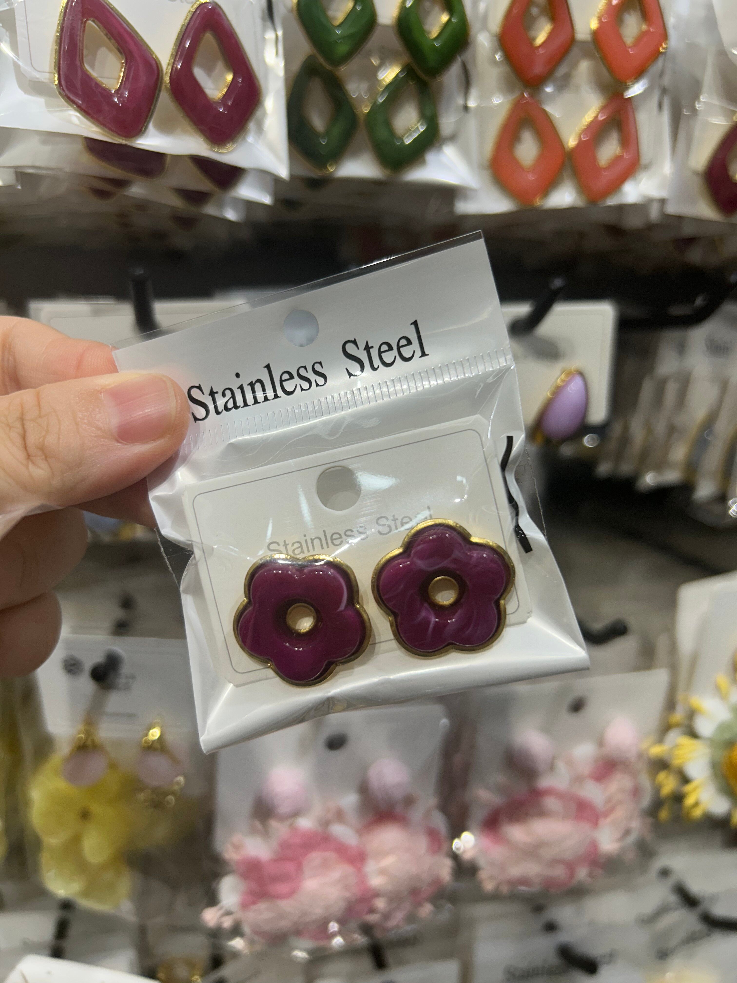 Resin earrings