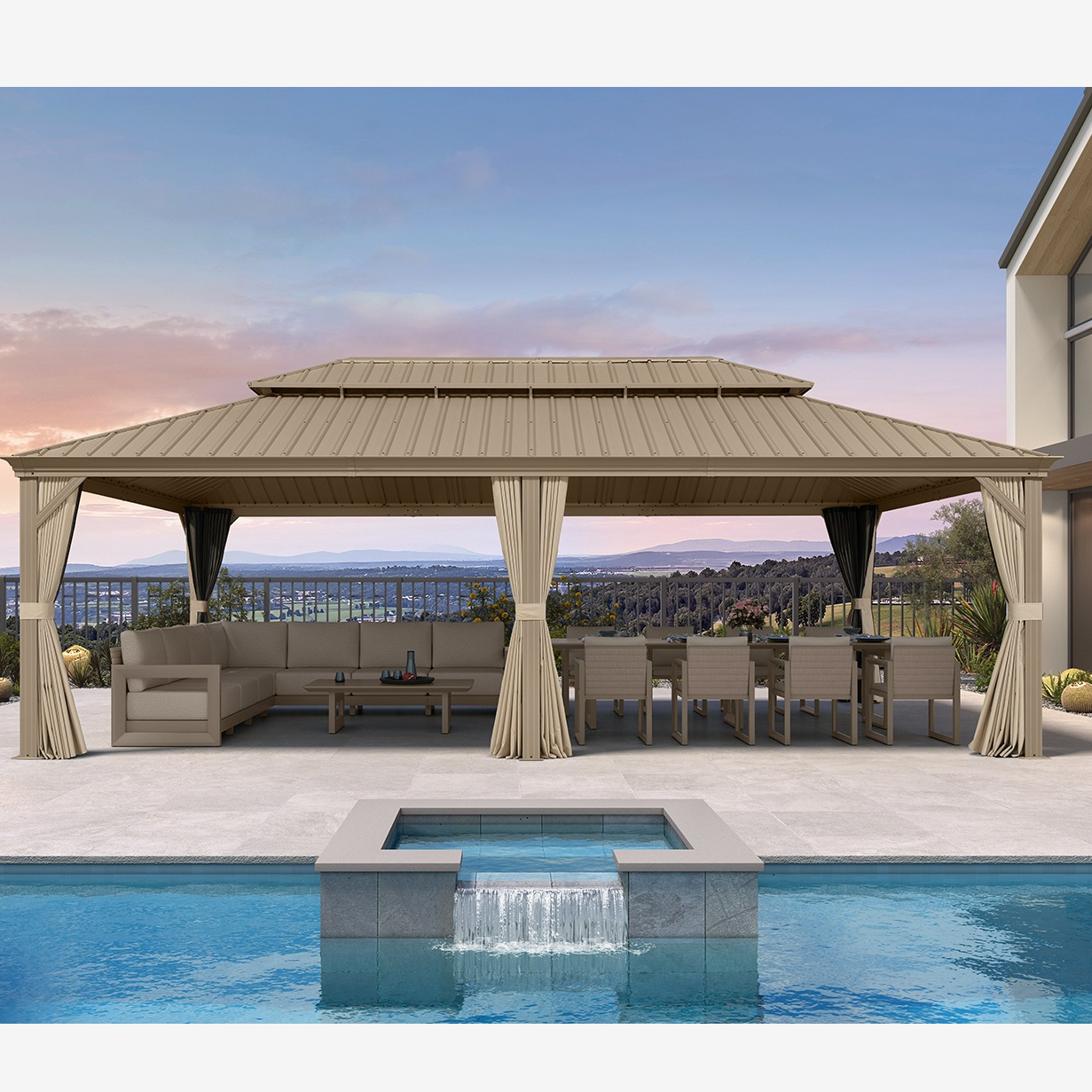 2026 UPDATED CHAMPAGNE GAZEBO