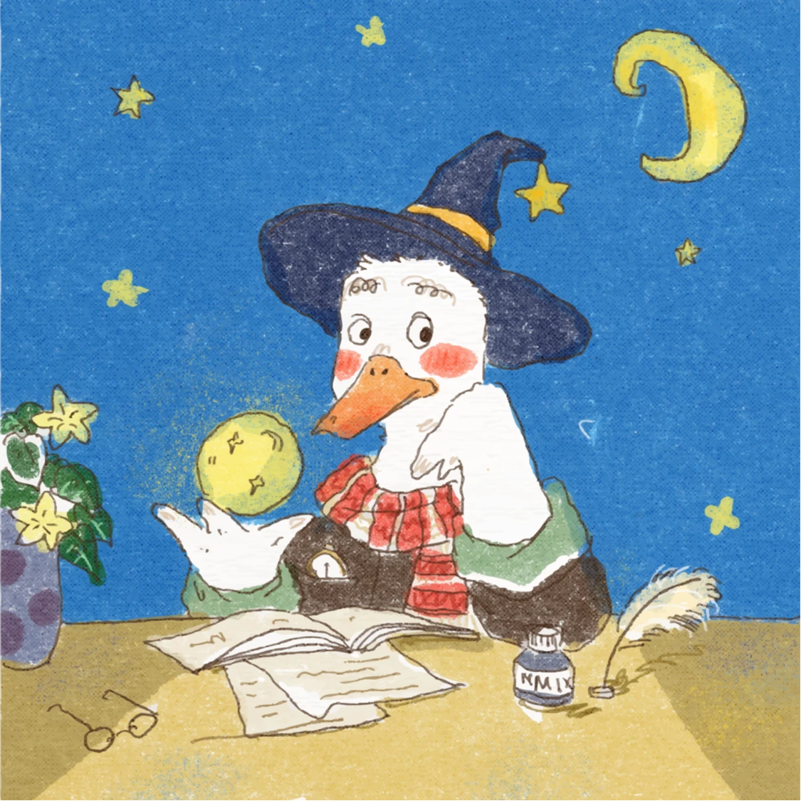 呆鹅占星工作室形象
