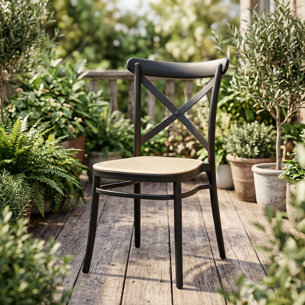 Plastic dining chair