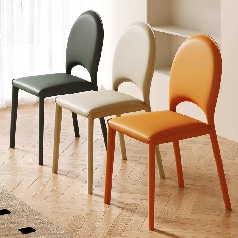 saddle leather chairs