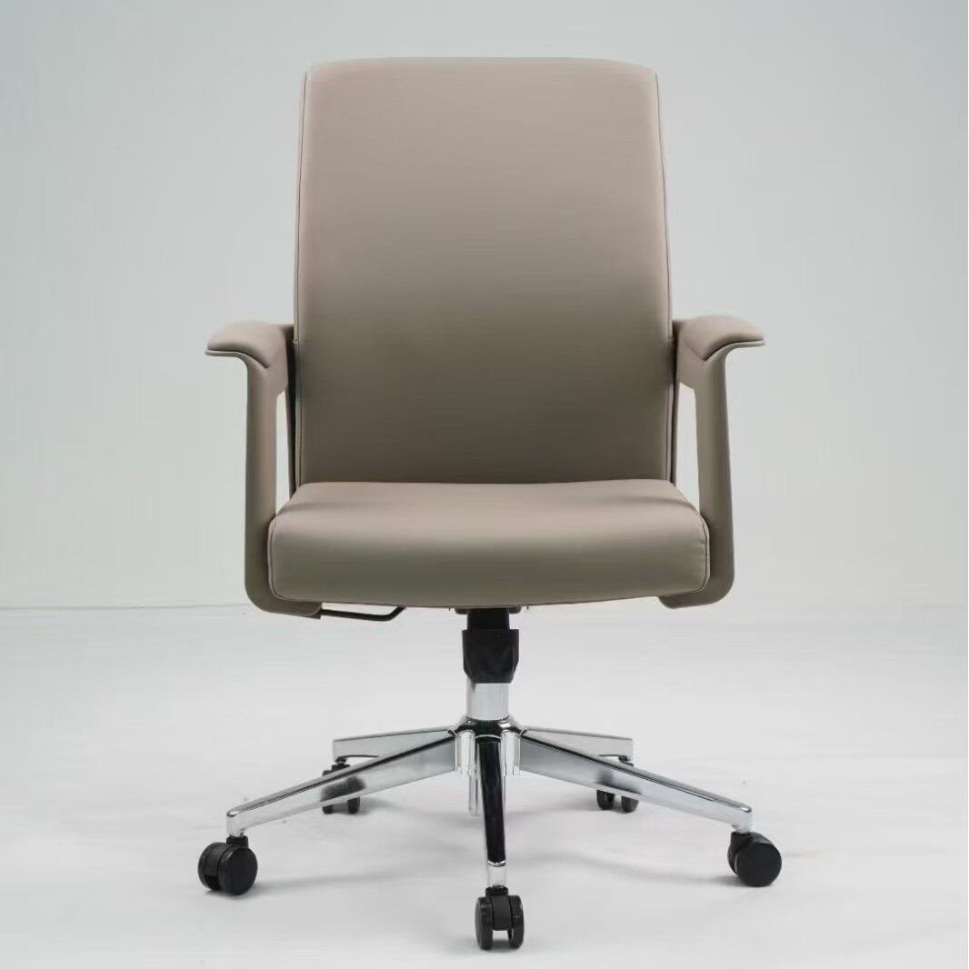 Modern High‑Back Faux Leather Executive Swivel Office Chair