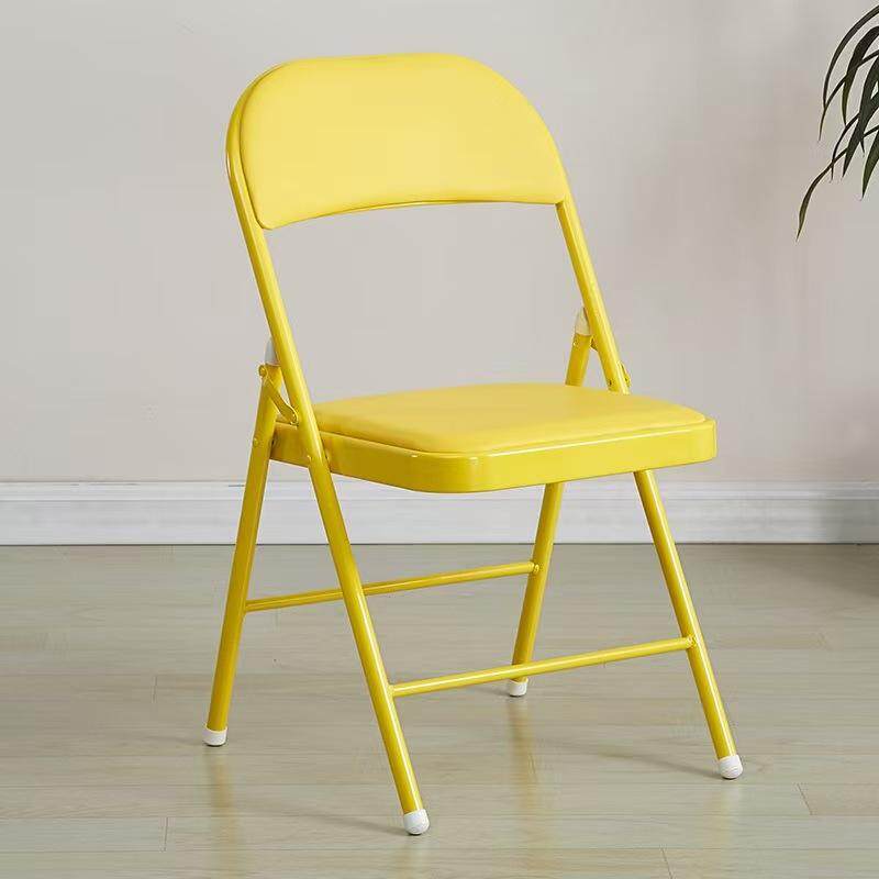 Metal frame folding chair