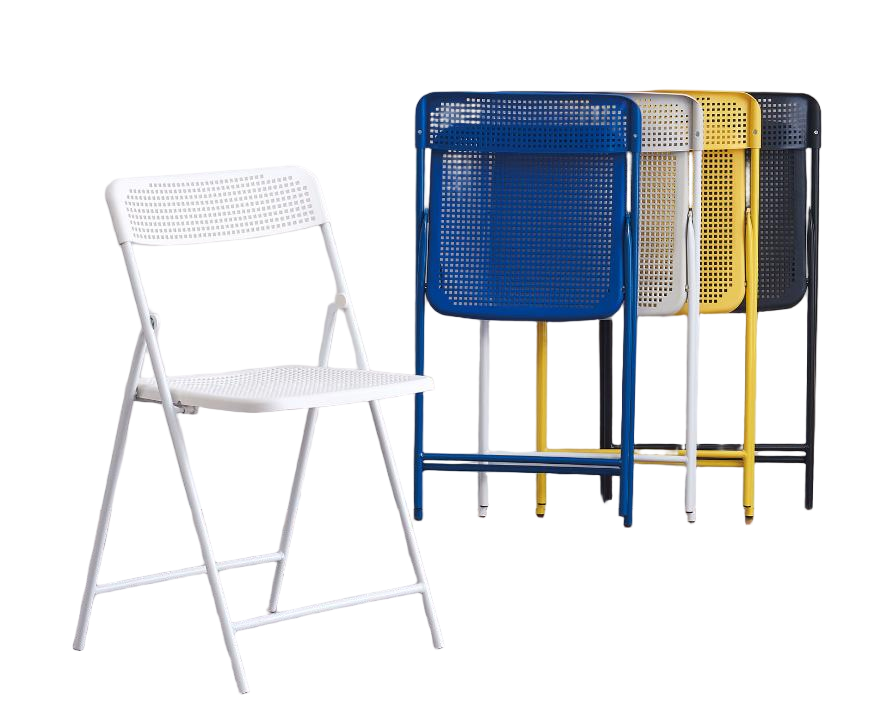 American white folding chair