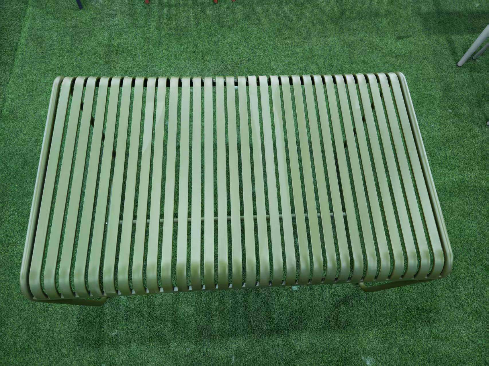 Outdoor tables and chairs