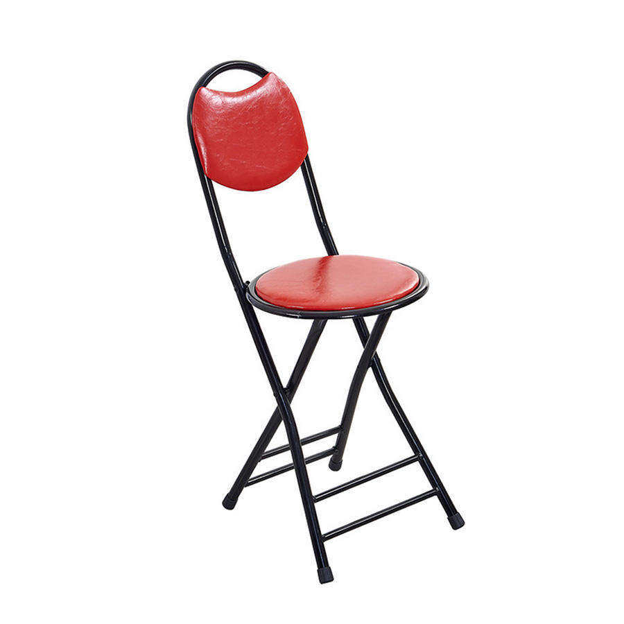 Small modern style metal folding chair