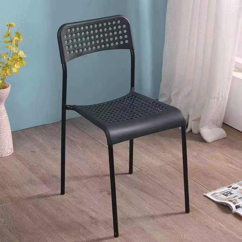 Folding metal rocking chair