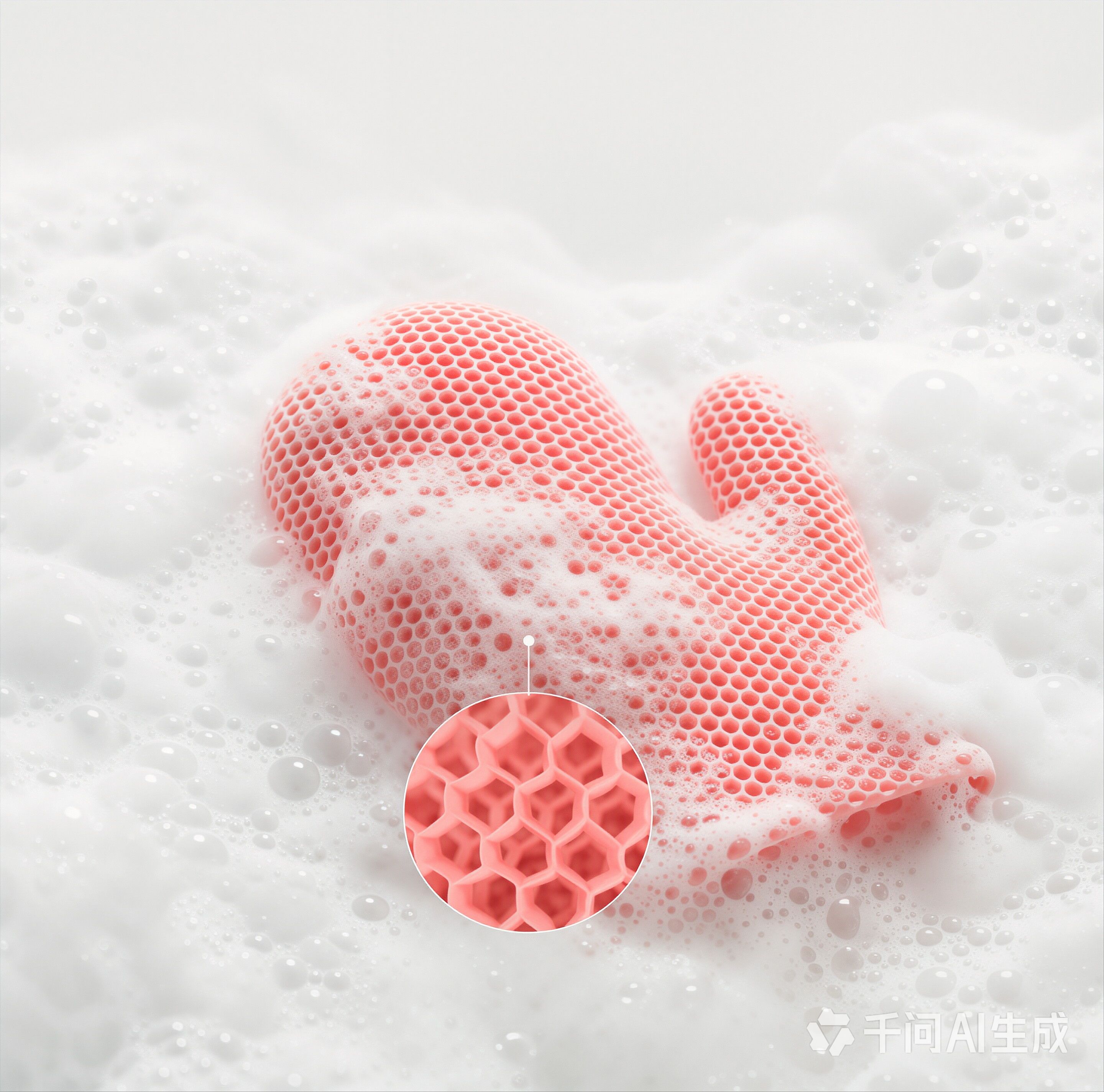 TPU Exfoliating Bath Gloves