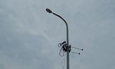 灯杆除锈和喷漆机器人和机械臂系统
