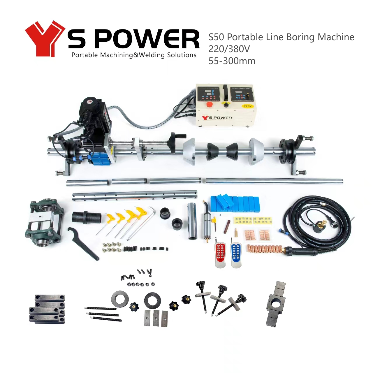 S50/55-160, S Power Portable, SPower Portable, Portable Line Boring Machine, 便携式镗孔机 S50/55-160