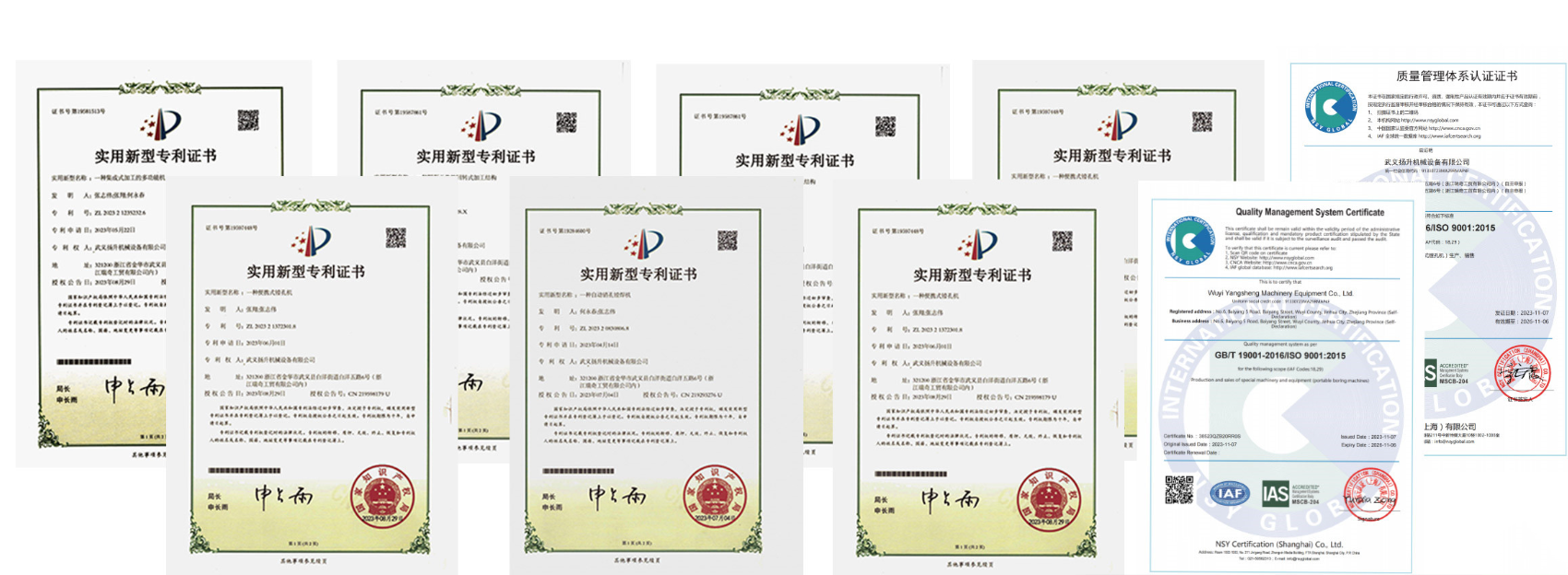 ISO9001质量管理体系认证