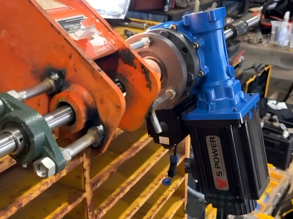 S Power Portable Line Boring Machine Field Working