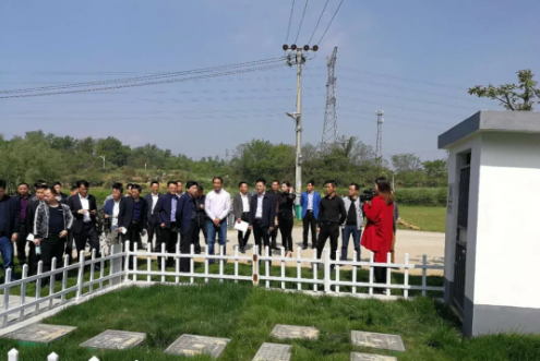 九江市农村农业局及九江各县各乡镇部门领导考察调研