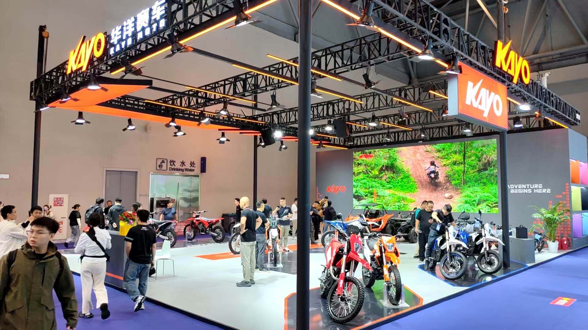 REAL ENERGY: Live Interaction at the Motorcycle Expo