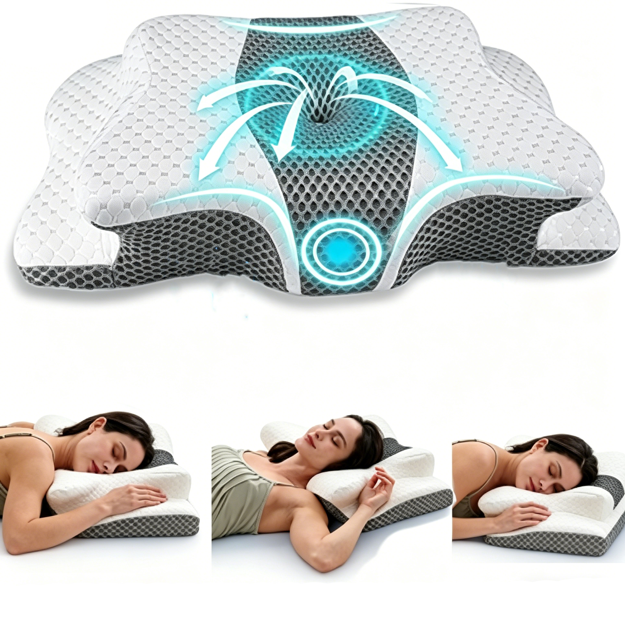 Classic Memory Foam Pillow SF01 thumbnail 2