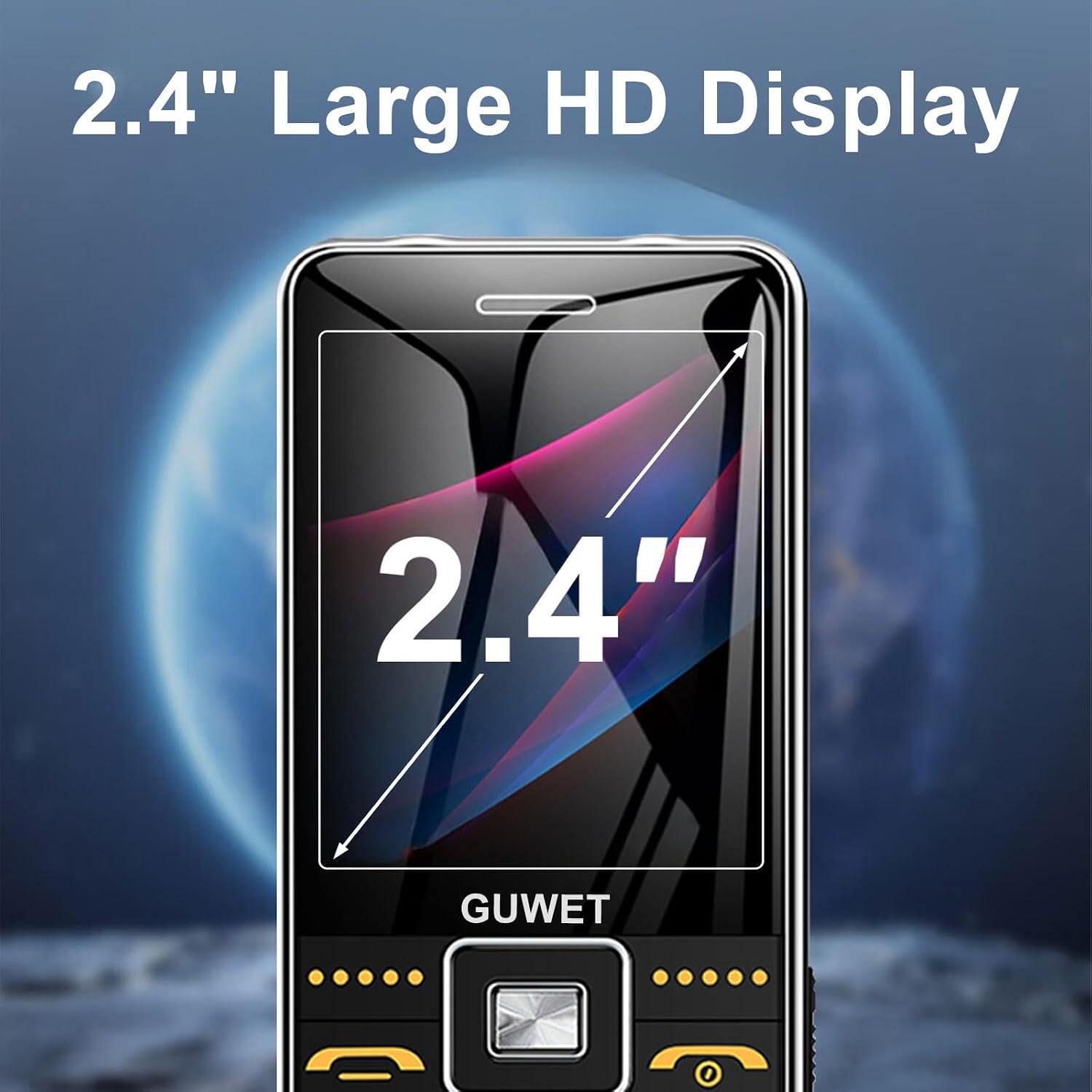 GUWET G600 2G Mobile Phone – Rugged, Durable, Drop- and Shock-Resistant view 2