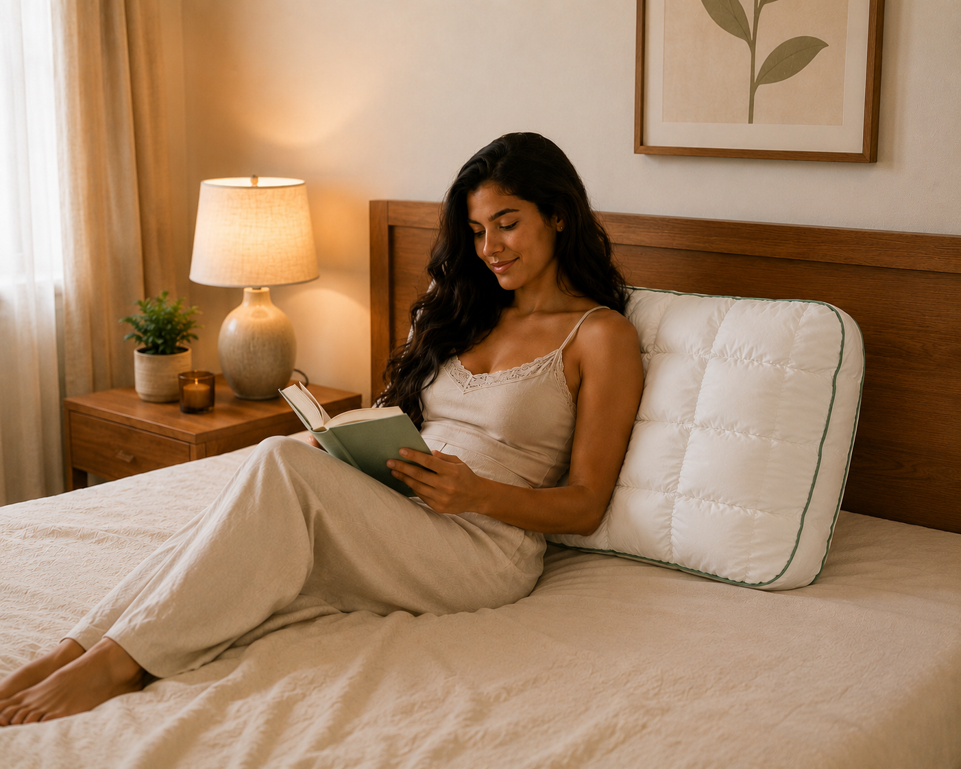 GUWET Adjustable Loft Memory Foam Pillow BL01 WH thumbnail 7