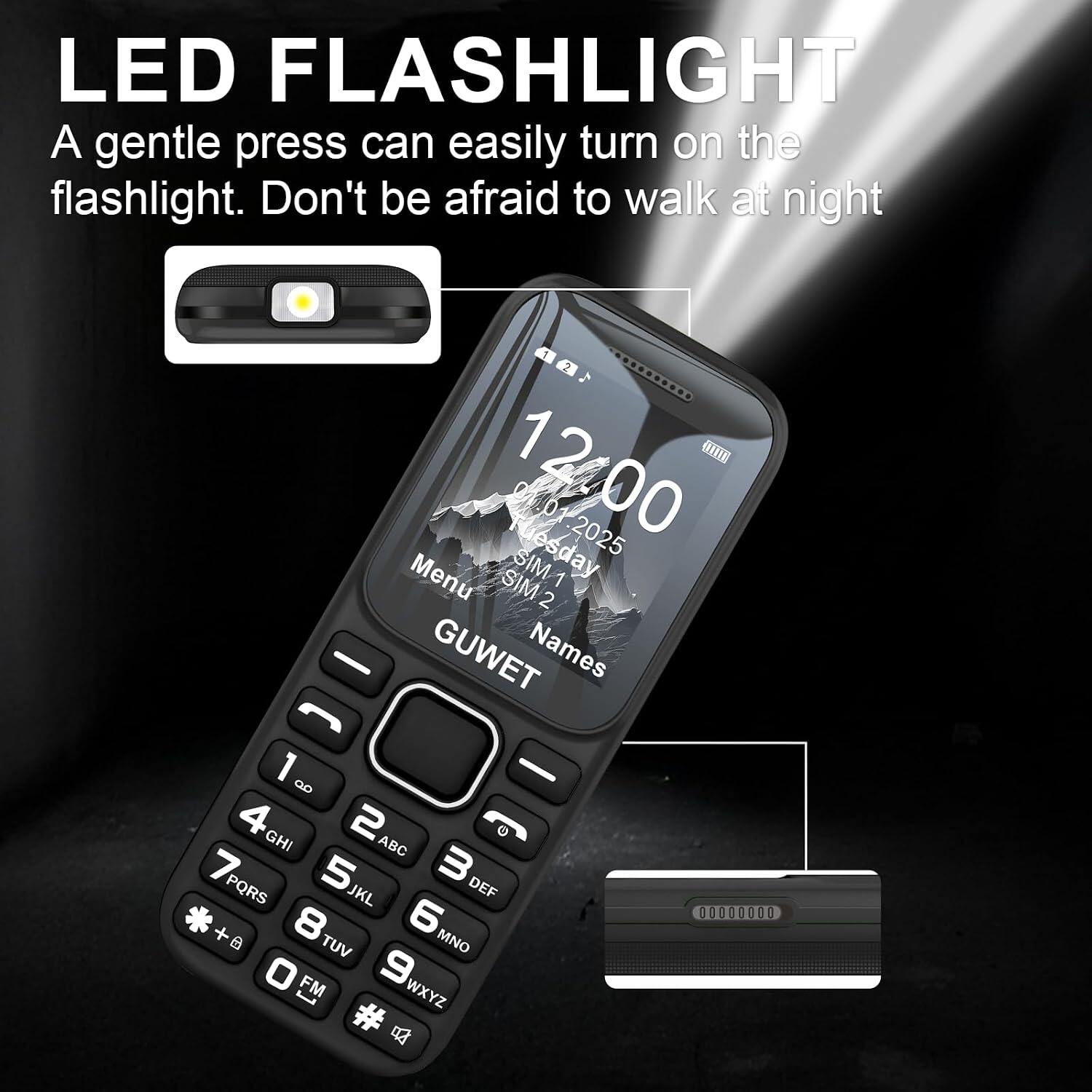 GUWET Basic Phone A2 view 7