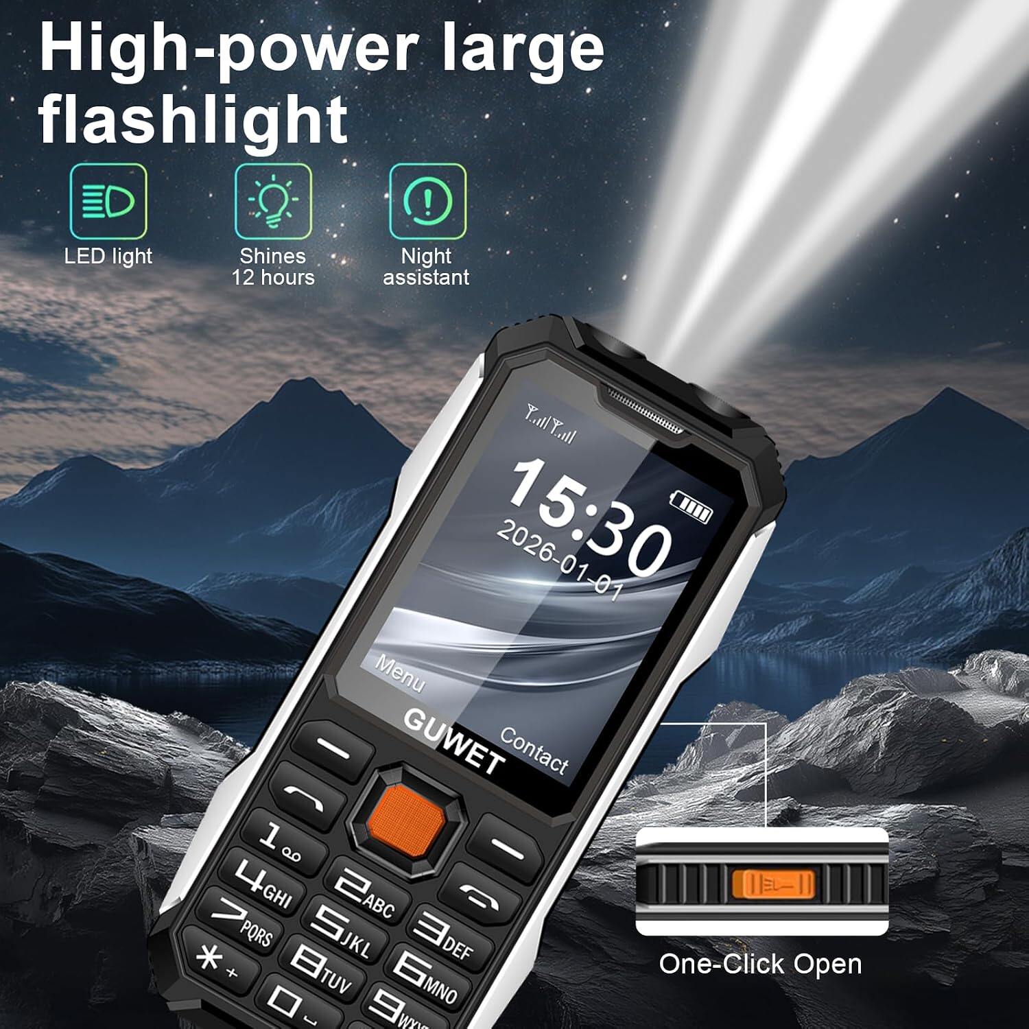 GUWET Basic Phone A6 view 7