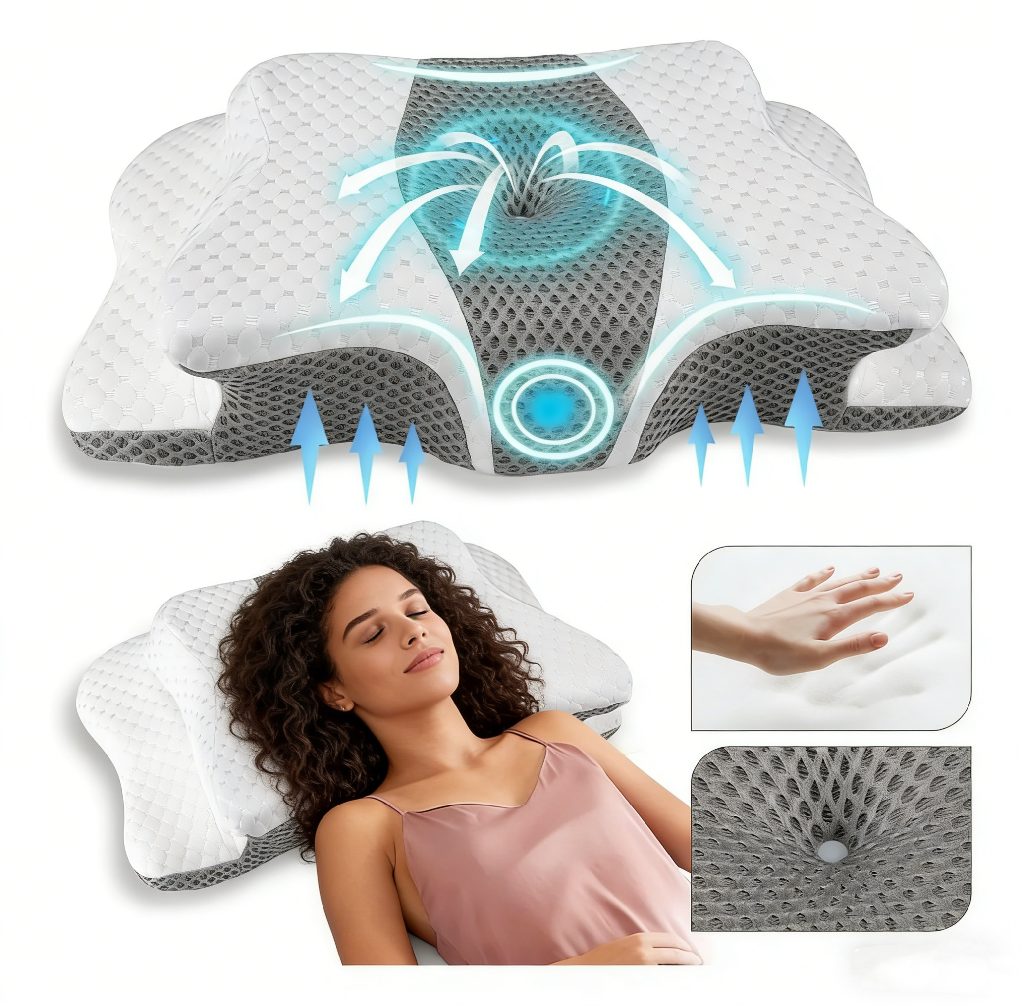 Classic Memory Foam Pillow SF01 thumbnail 4