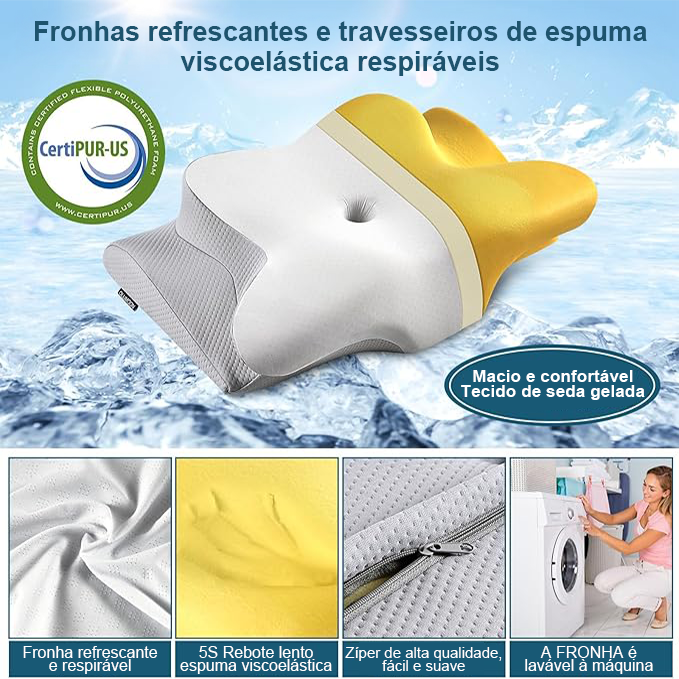 GUWET Classic Memory Foam Pillow YX01 thumbnail 6