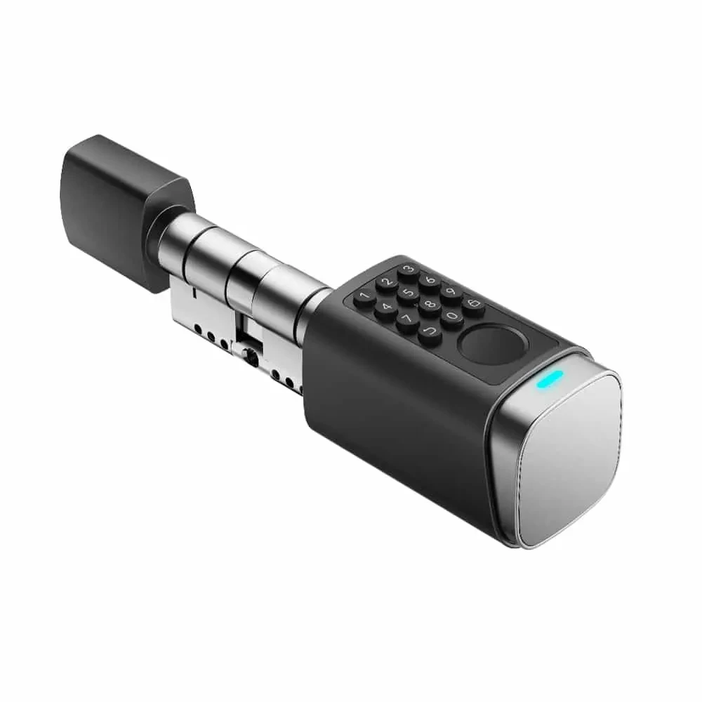 S7F Electronic Cylinder — IP66 Bluetooth cylinder with fingerprint and card access.
