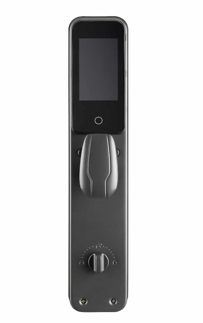 S800 3D Face Auto Lock — Full-auto lock with 3D facial recognition and camera monitoring.