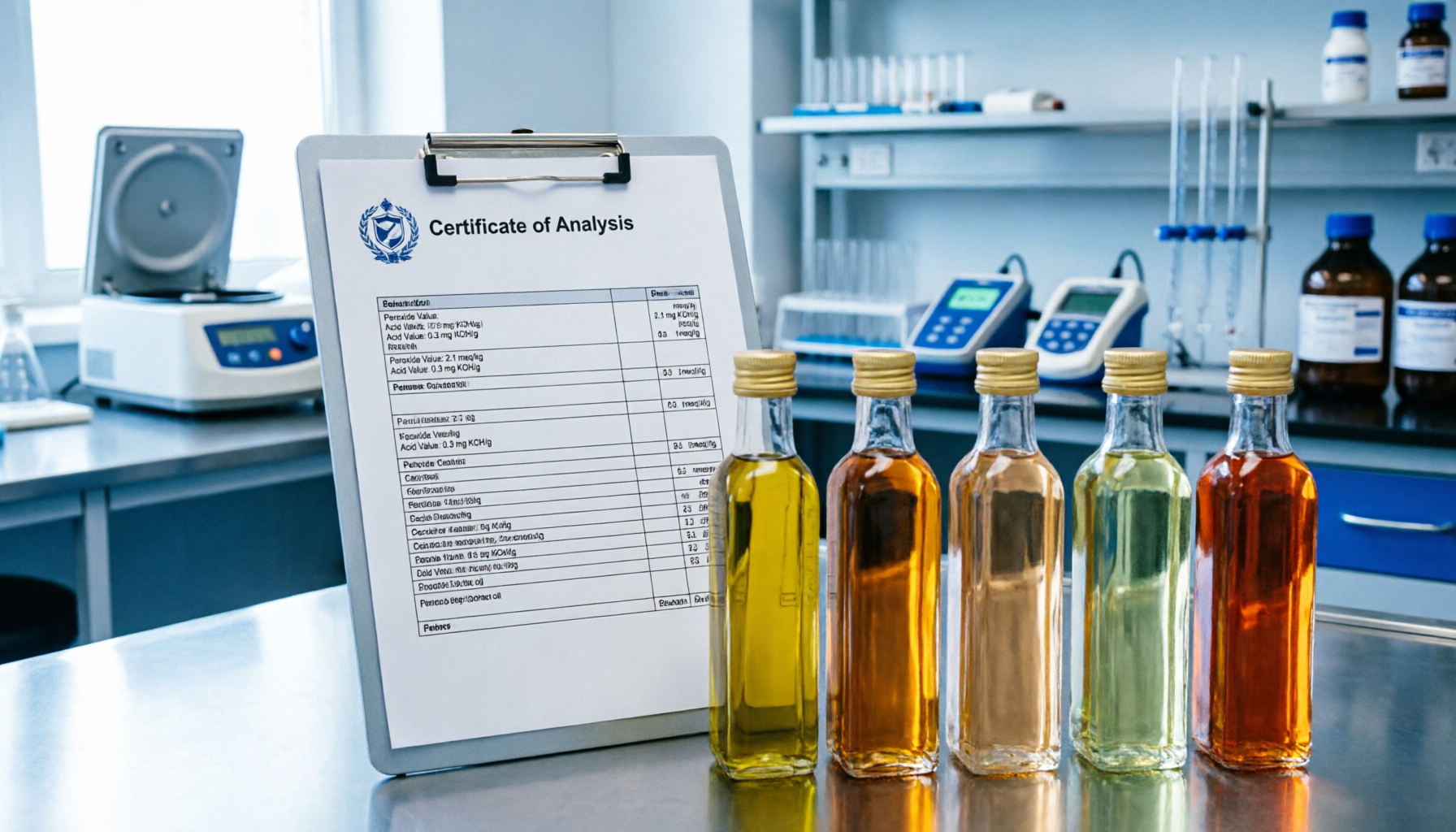 How to Read an Edible Oil COA: The Key Parameters Every Importer Must Check