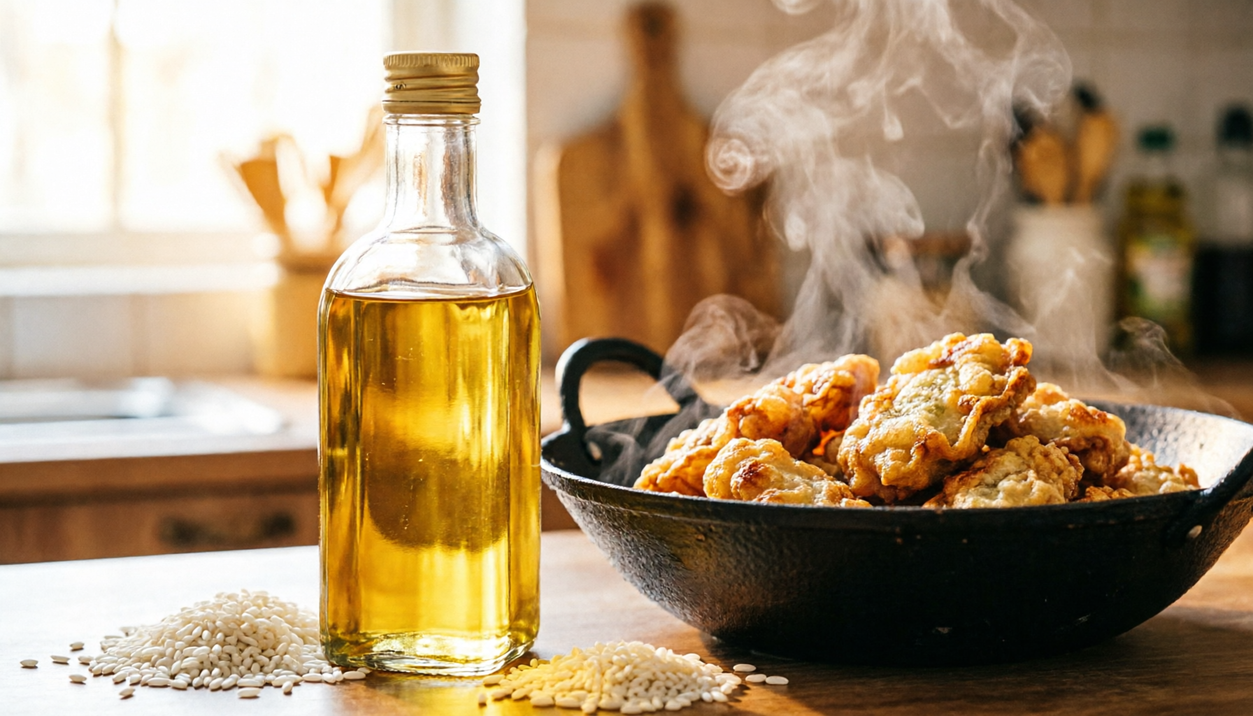 Rice Bran Oil for Commercial Frying: Smoke Point, Stability and Cost Advantages