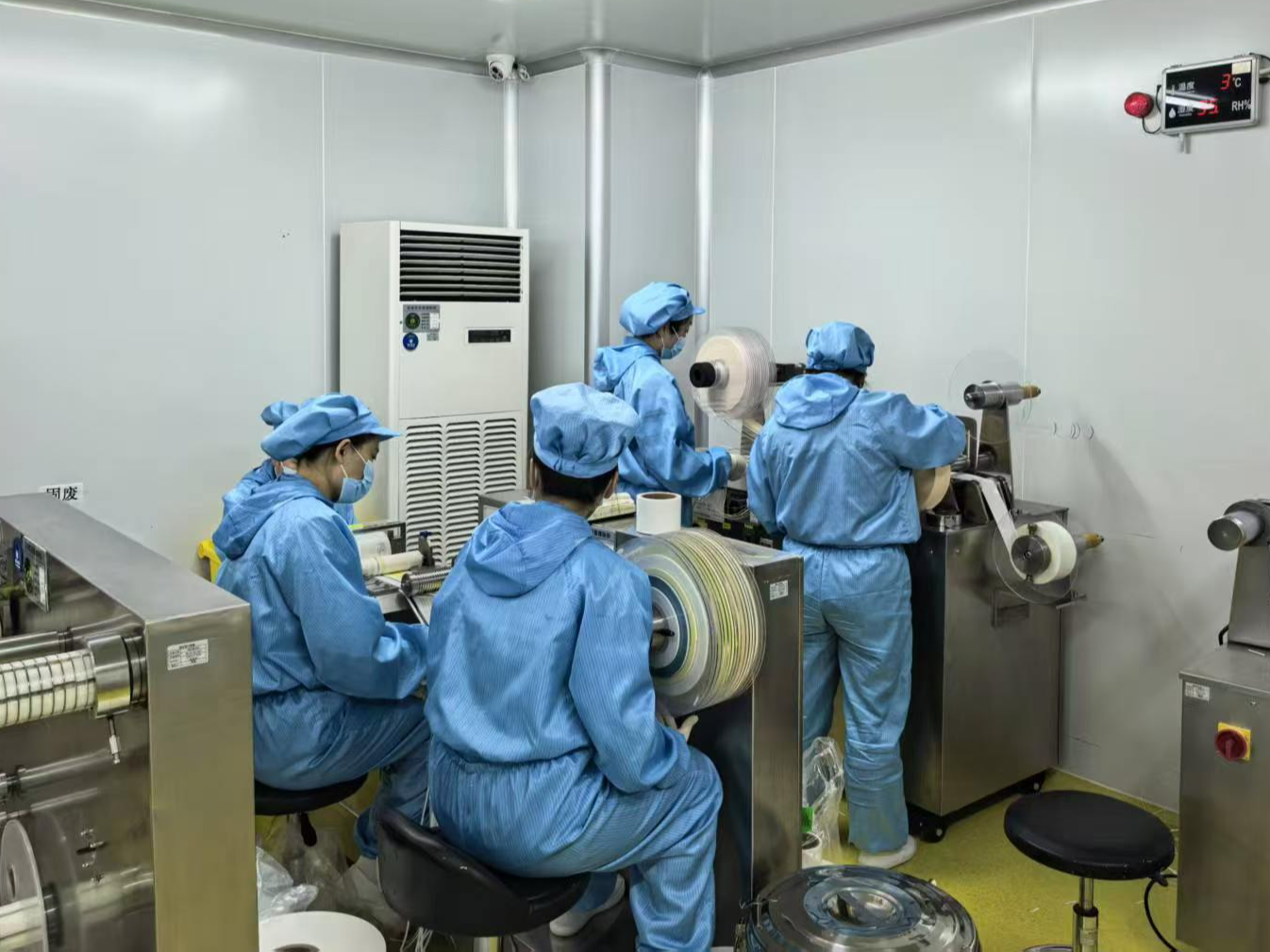 R&D team in the laboratory