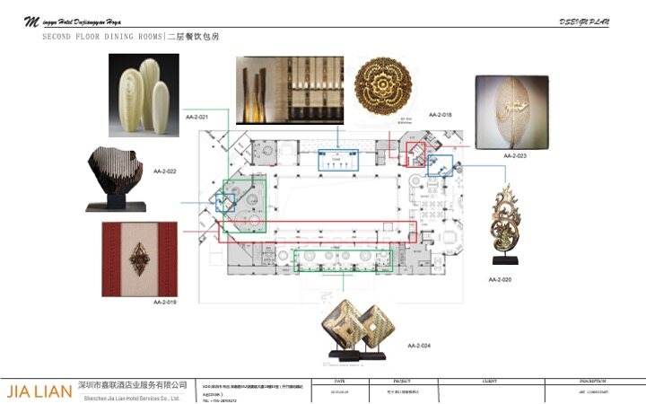 Mingyu Dujiangyan Haoya Hotel Artwork Design Concept - Image 29