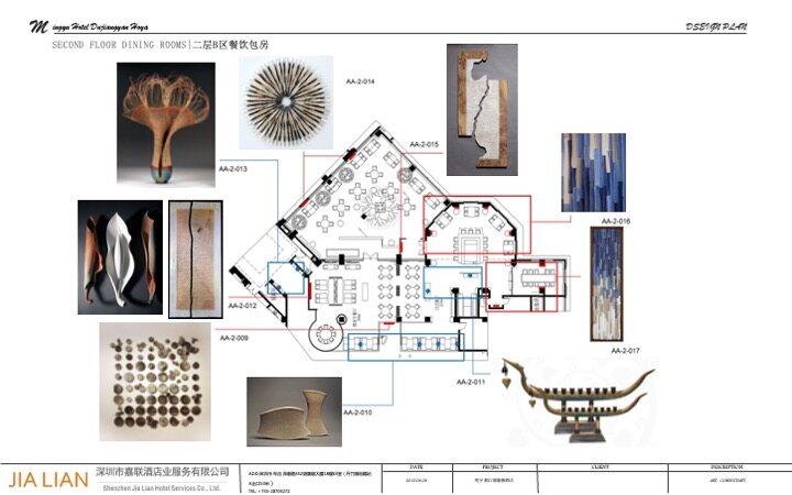 Mingyu Dujiangyan Haoya Hotel Artwork Design Concept - Image 26