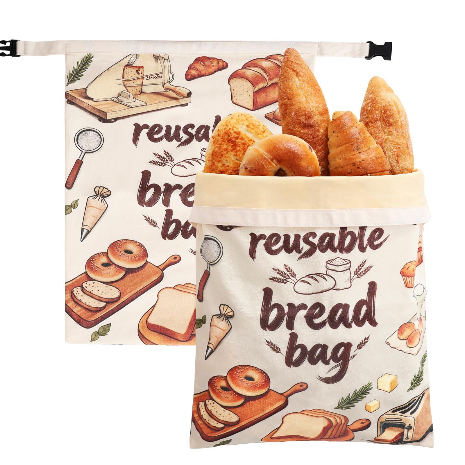 Kitchmaster reusable bread bags