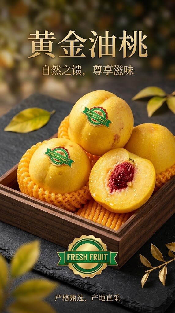 黄金油桃