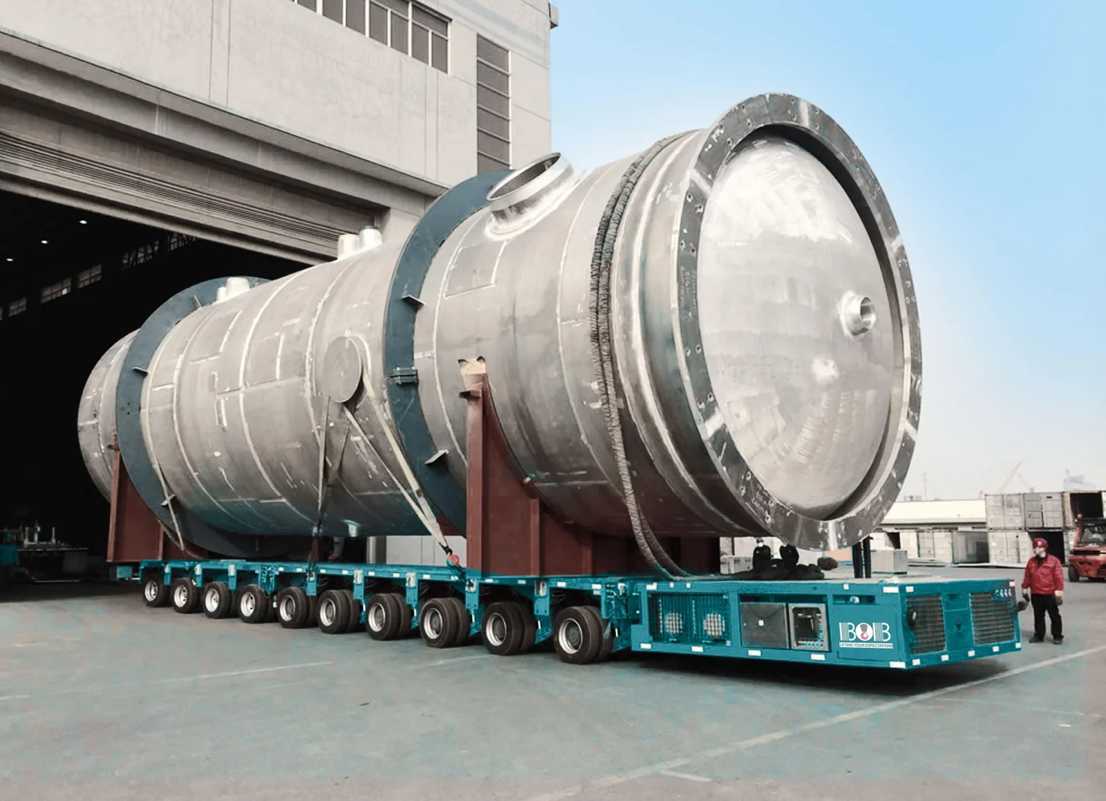 Heavy Vessel Transport - Industrial Plant, UAE