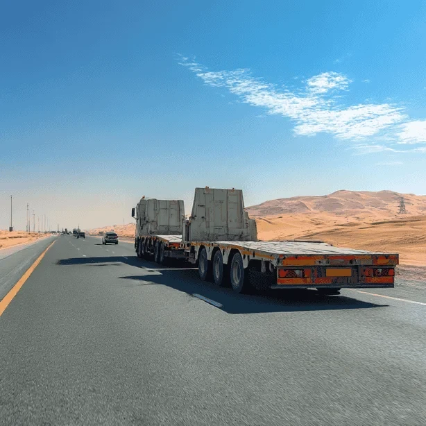 Wind Farm Component Logistics - NEOM, KSA