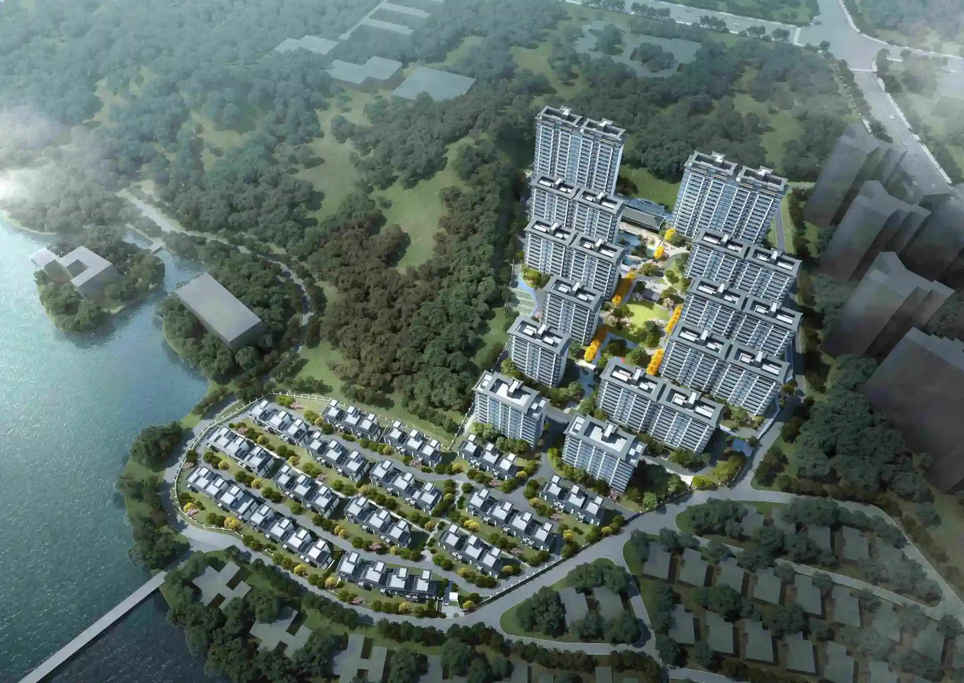Yichun Donghu Grand View Project: Real-World Scenery